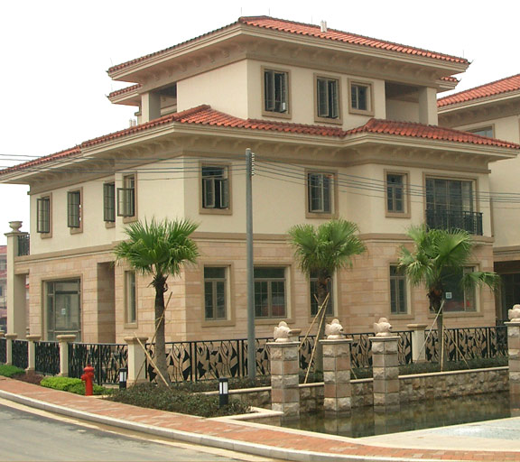 麗砂石材案例：佛山奧園
